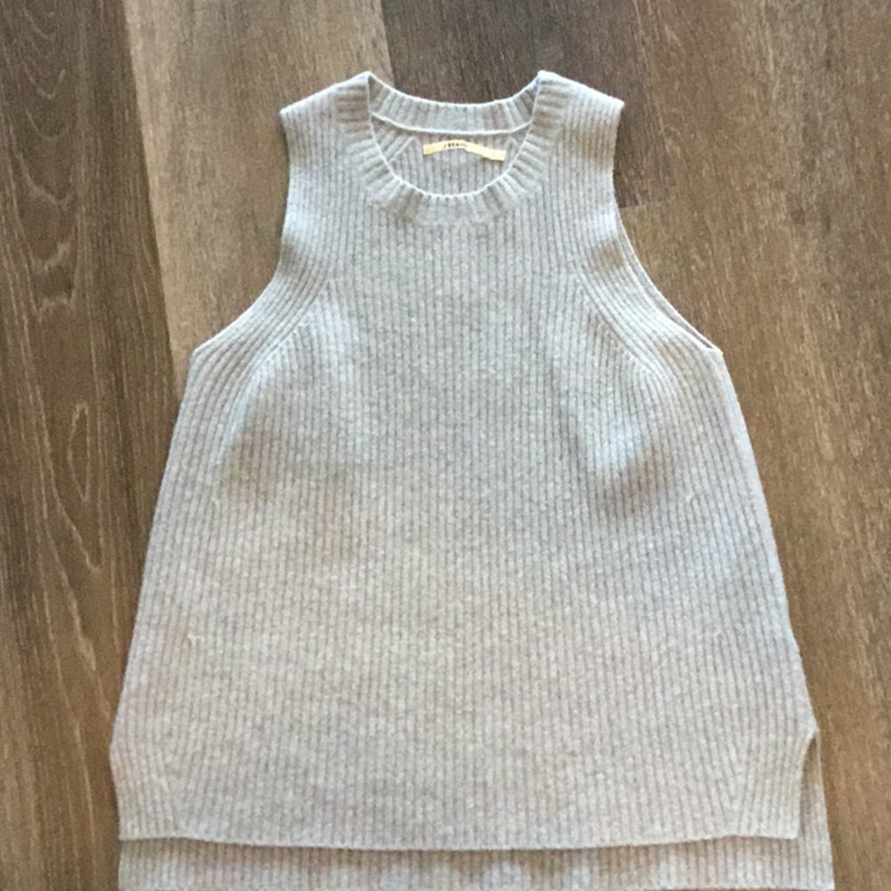 Lite gray vest.  Like new.